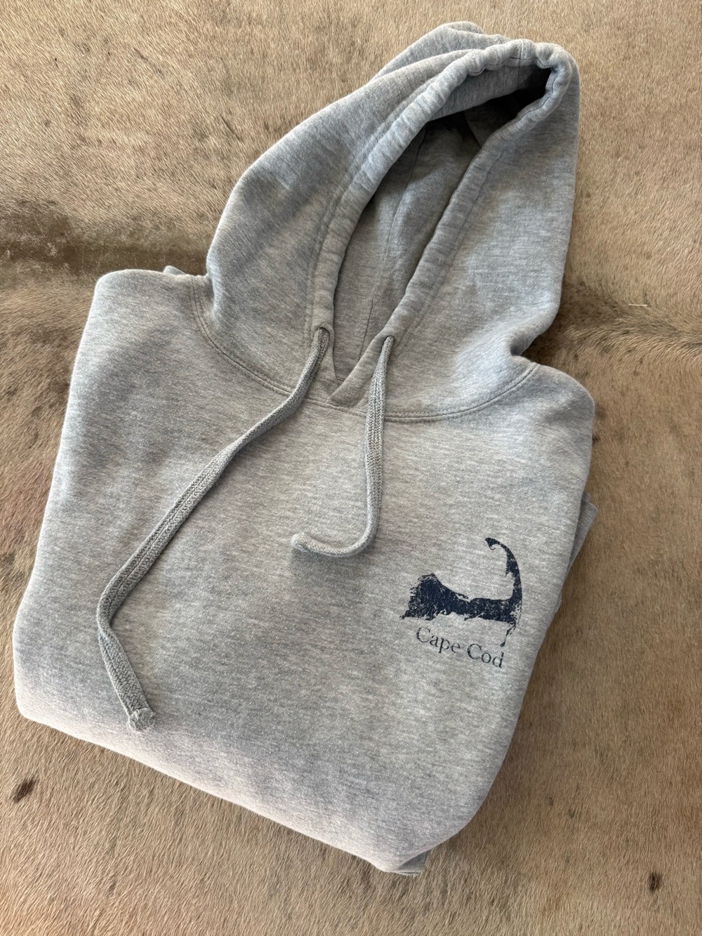 Cuffy’s Cape Cod Gray Pullover Hoodie – Men’s M